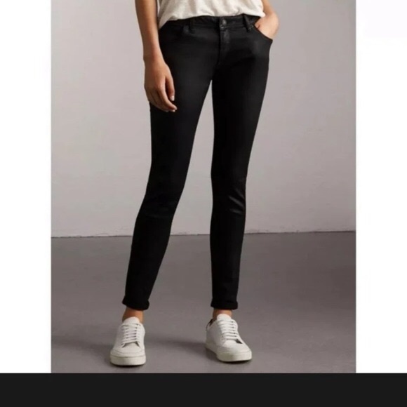 Auth Burberry Brit low rise skinny black jeans - Picture 15 of 15